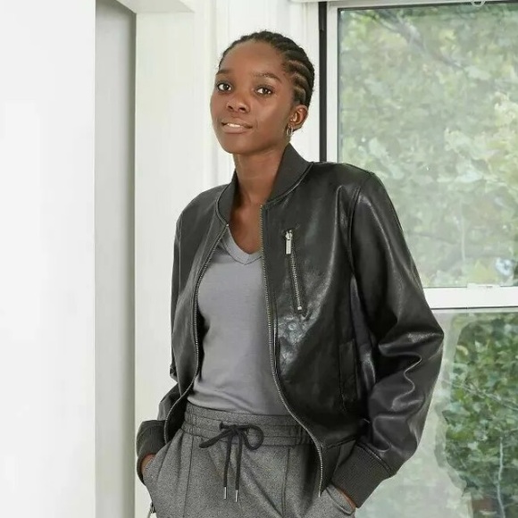 A New Day Leather Jacket - Picture 1 of 8